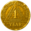 1 year medallion